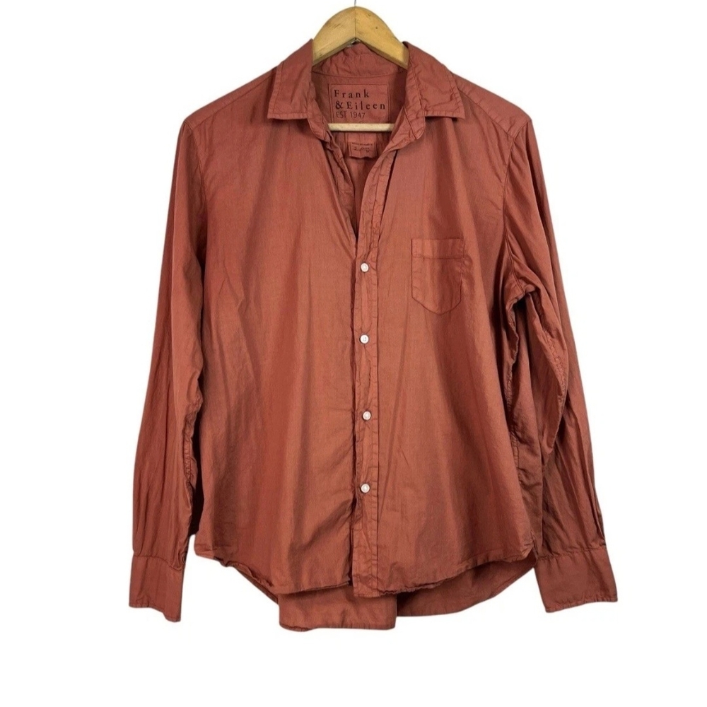 Frank & Eileen Muted Orange Shirt